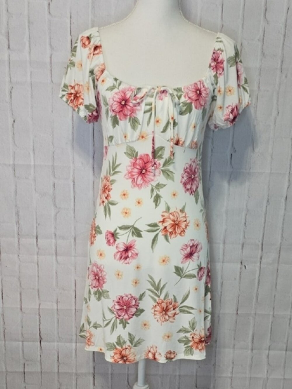 Ambiance Floral Blouse in Pink and Green